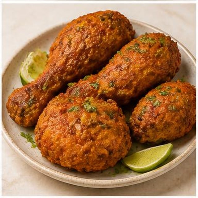 Pollo fritto / Chicken Fry — Pollo fritto speziato · Spiced fried chicken